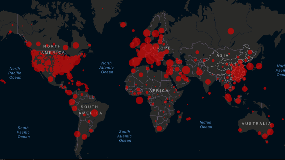 Covid map